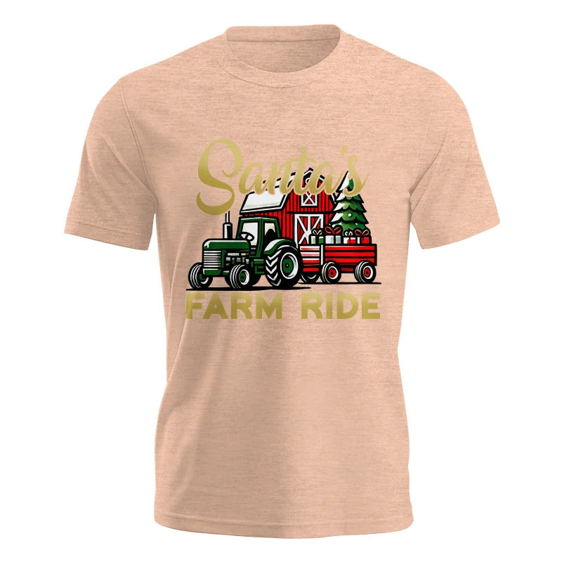 Santa's Farm Ride 2 - Unisex Jersey Short Sleeve Tee