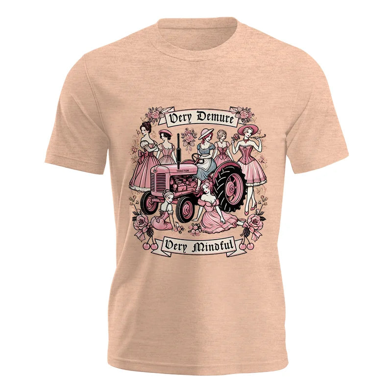 Very Demure Very Mindful Tractor - Unisex Jersey Short Sleeve Tee