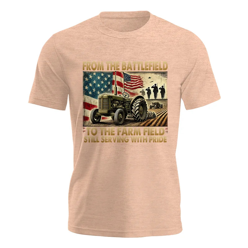 Veteran Farmer From The Battlefield To The Farm Field 1 - Unisex Jersey Short Sleeve Tee