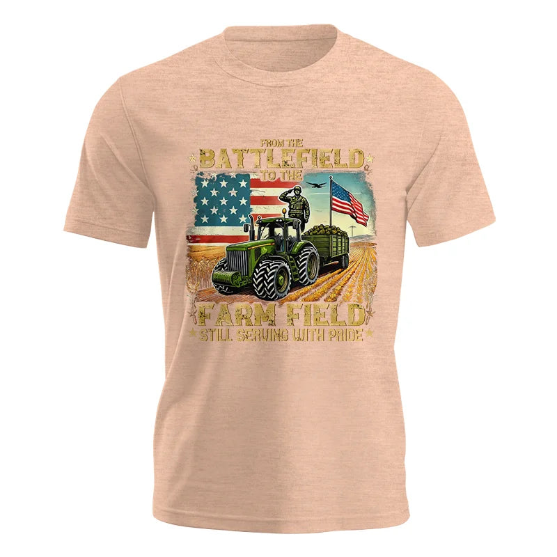 Veteran Farmer From The Battlefield To The Farm Field 2 - Unisex Jersey Short Sleeve Tee