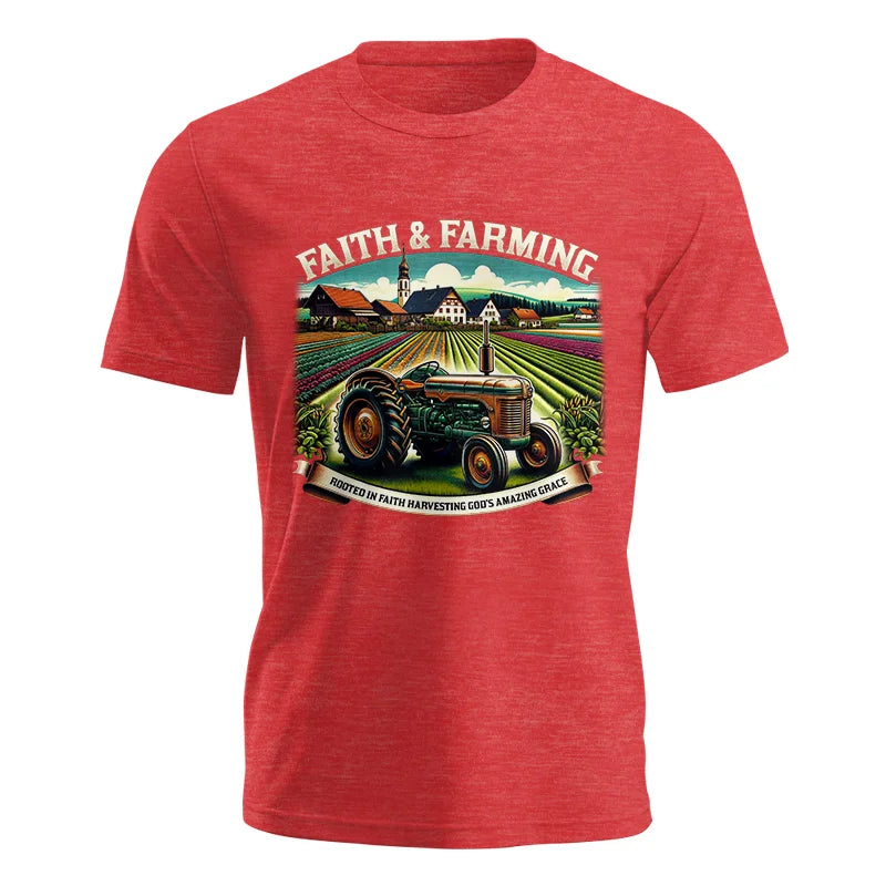 Faith And Farming 4 - Unisex Jersey Short Sleeve Tee