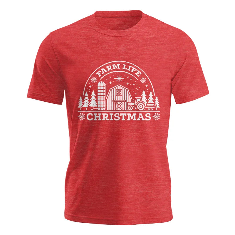 Image of Farm Life Christmas 4 - Unisex Jersey Short Sleeve Tee