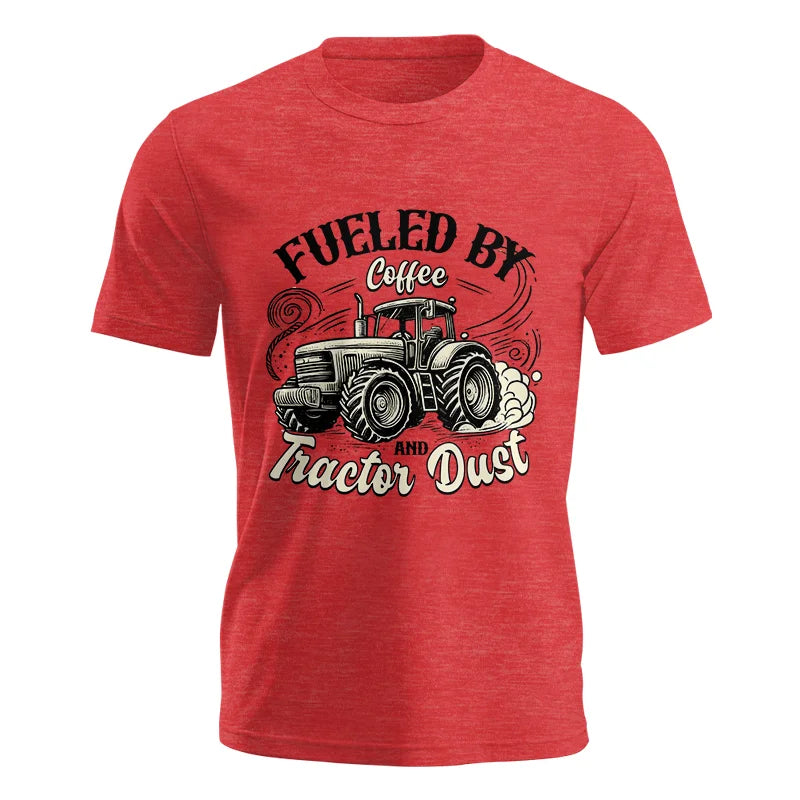 Fueled By Coffee And Tractor Dust 2 - Unisex Jersey Short Sleeve Tee