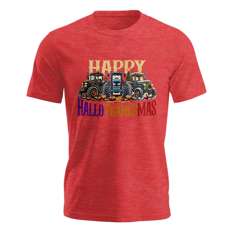 Image of Happy HalloThanksMas - Unisex Jersey Short Sleeve Tee