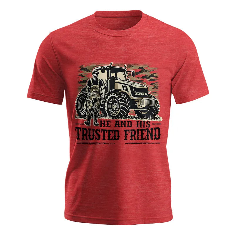 He and His Trusted Friend - Unisex Jersey Short Sleeve Tee