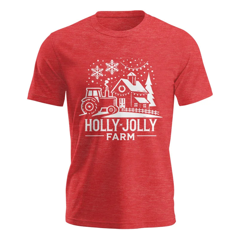 Image of Holly Jolly 3 - Unisex Jersey Short Sleeve Tee