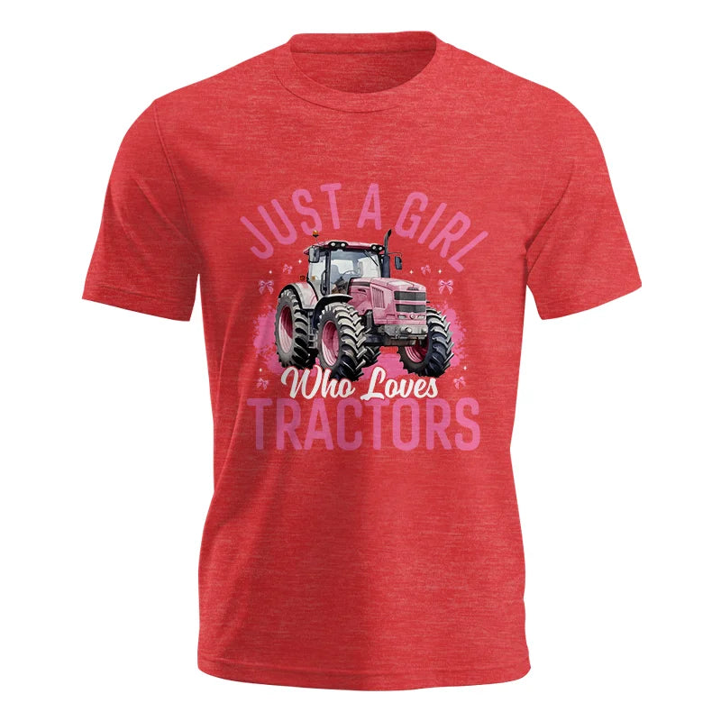 Just A Girl Who Loves Tractors 2 - Unisex Jersey Short Sleeve Tee