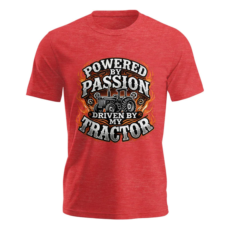 Powered By Passion Driven By My Tractor 5 - Unisex Jersey Short Sleeve Tee