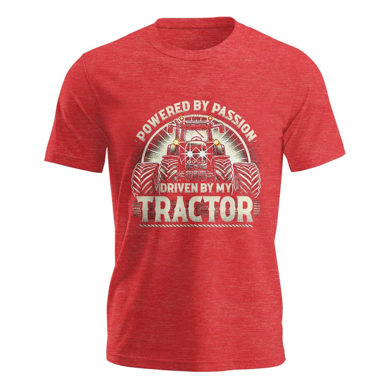 Image of Powered By Passion Driven By My Tractor 6 - Unisex Jersey Short Sleeve Tee