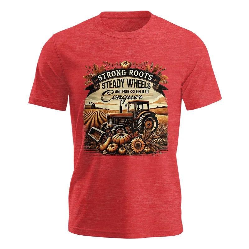 Thanksgiving Farmer Endless Fields To Conquer 2 - Unisex Jersey Short Sleeve Tee