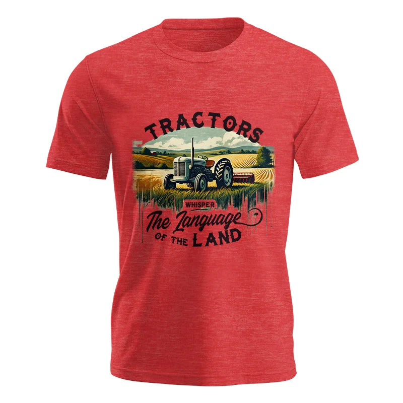 Image of Tractors Whisper The Language Of The Land 2 - Unisex Jersey Short Sleeve Tee