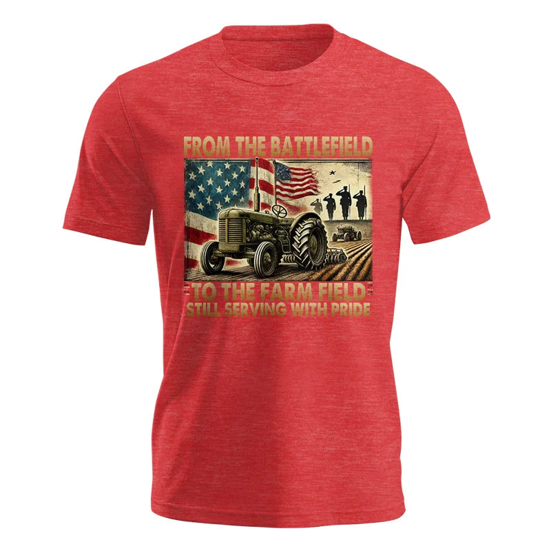 Veteran Farmer From The Battlefield To The Farm Field 1 - Unisex Jersey Short Sleeve Tee