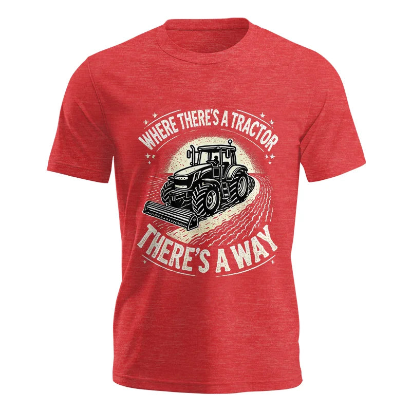 Image of Where There's A Tractor There's A Way 1 - Unisex Jersey Short Sleeve Tee