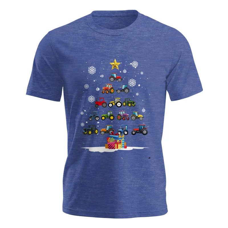 Image of Christmas Tractor Tree - Unisex Jersey Short Sleeve Tee