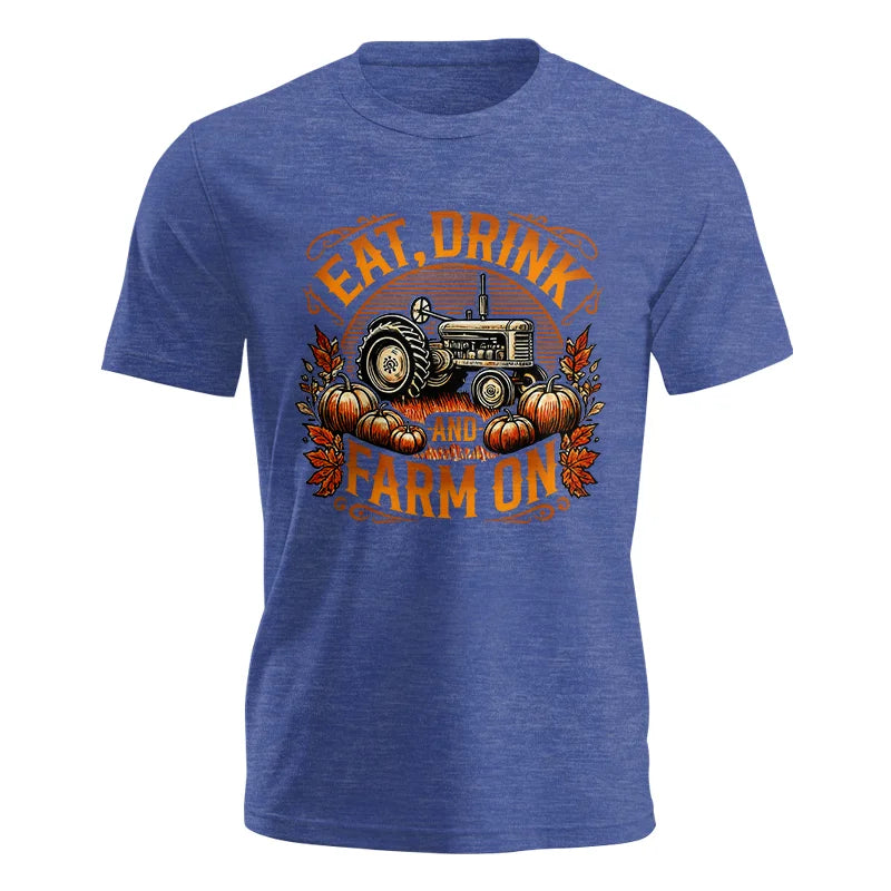 Eat Drink and Farm On 2 - Unisex Jersey Short Sleeve Tee