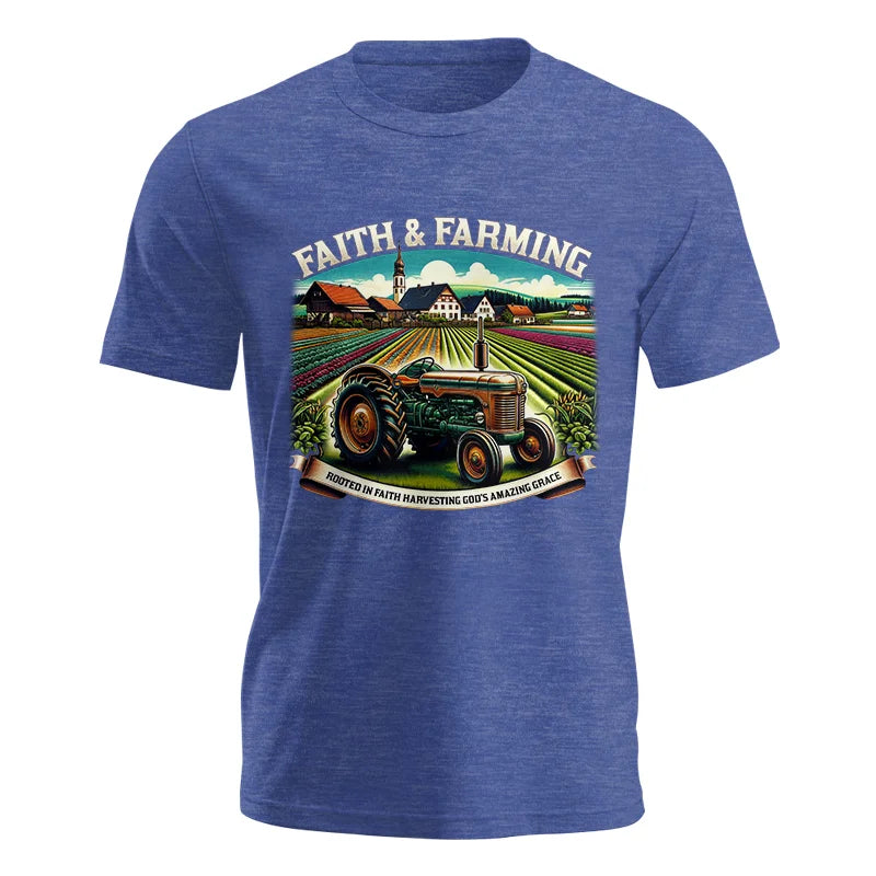 Faith And Farming 4 - Unisex Jersey Short Sleeve Tee