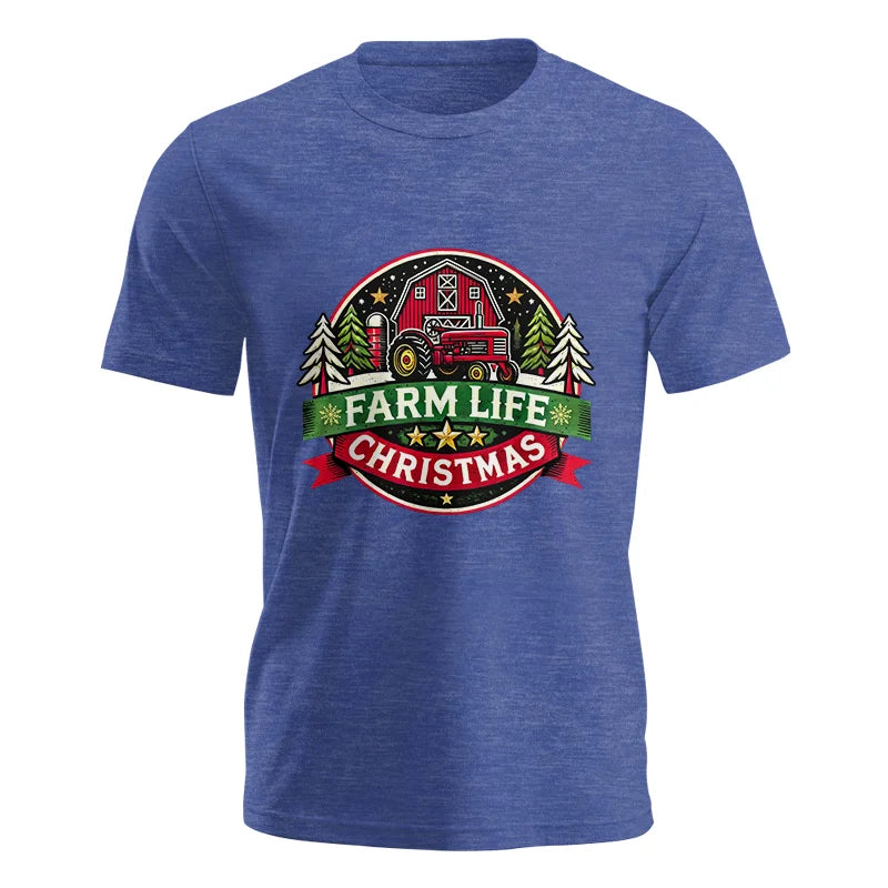 Image of Farm Life Christmas 3 - Unisex Jersey Short Sleeve Tee