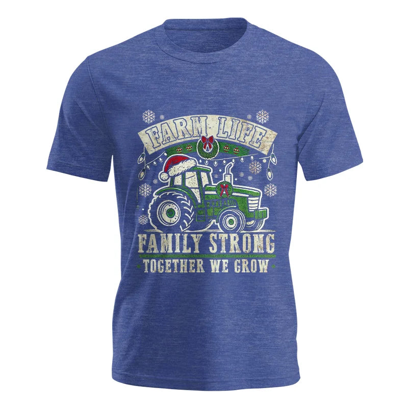 Farm Life Family Strong Together We Grow - Unisex Jersey Short Sleeve Tee