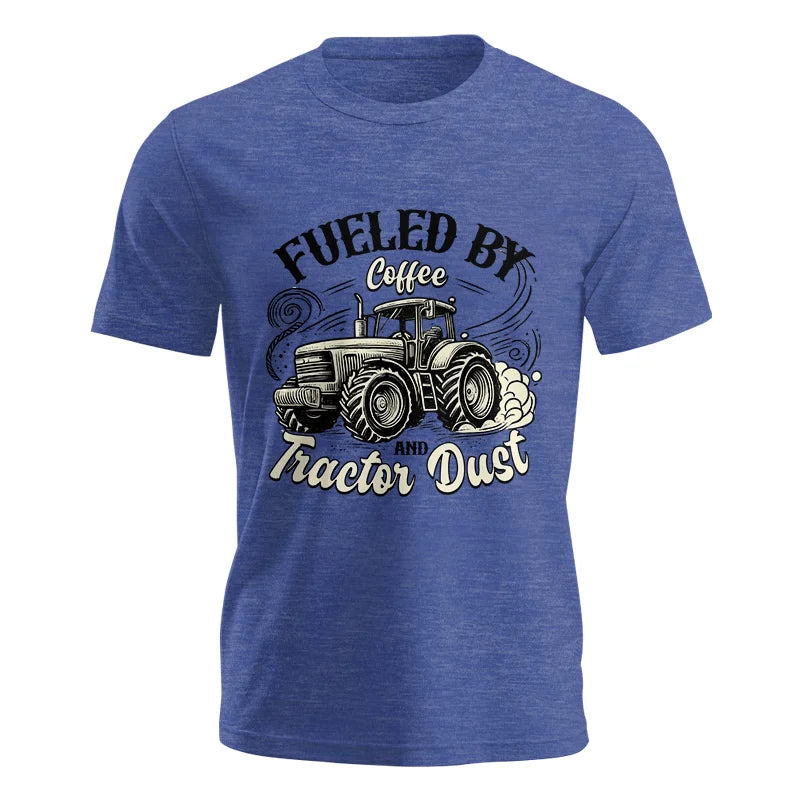 Image of Fueled By Coffee And Tractor Dust 2 - Unisex Jersey Short Sleeve Tee