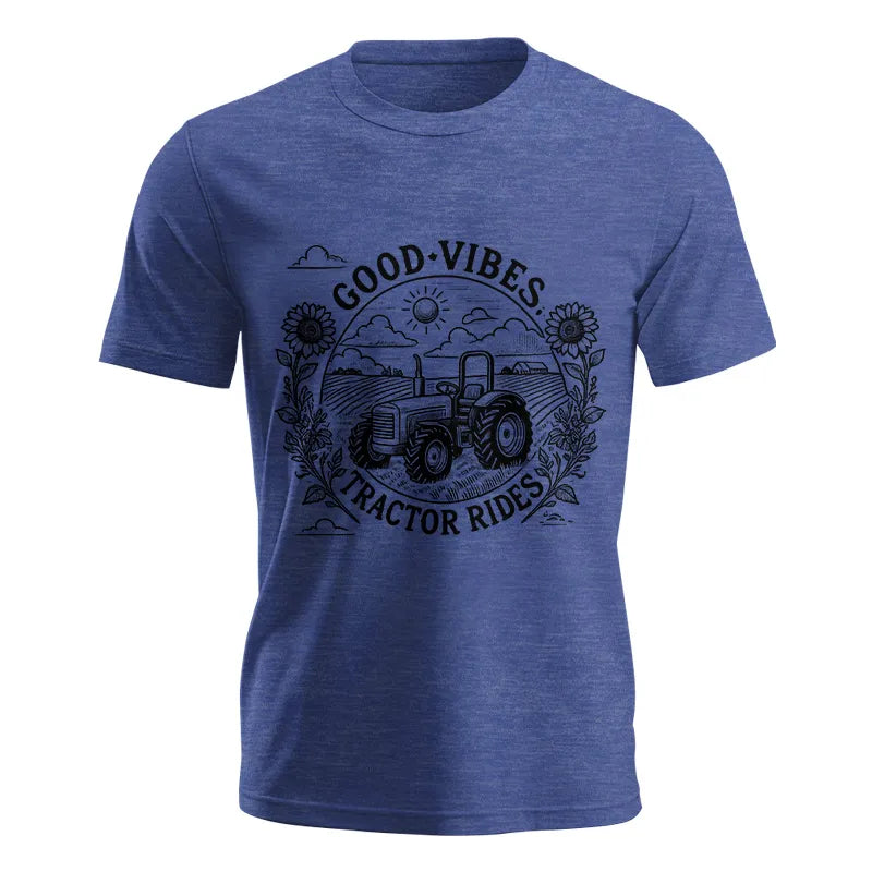 Good Vibes Tractor Rides - Unisex Jersey Short Sleeve Tee