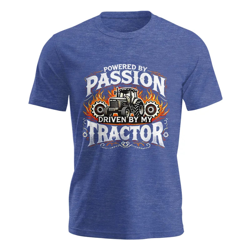 Powered By Passion Driven By My Tractor 1 - Unisex Jersey Short Sleeve Tee