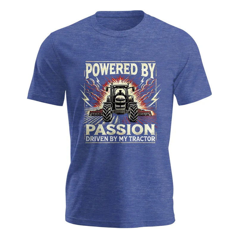 Powered By Passion Driven By My Tractor 4 - Unisex Jersey Short Sleeve Tee