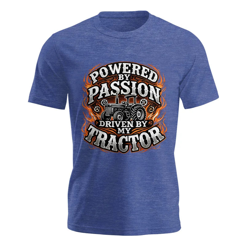 Powered By Passion Driven By My Tractor 5 - Unisex Jersey Short Sleeve Tee