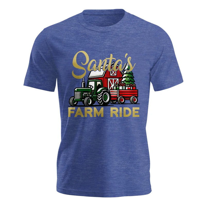 Image of Santa's Farm Ride 2 - Unisex Jersey Short Sleeve Tee