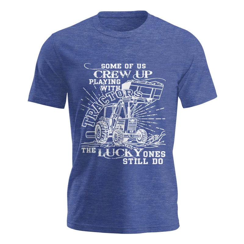 Image of Some Of Us Grew Up Playing With Tractors 1 - Unisex Jersey Short Sleeve Tee