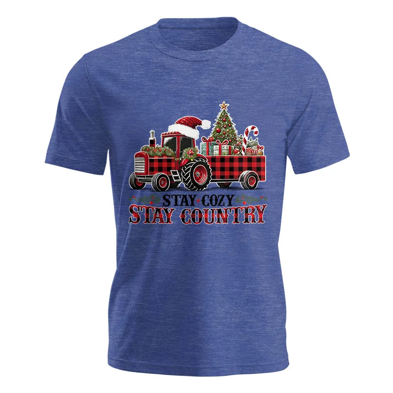 Stay Cozy Stay Country - Unisex Jersey Short Sleeve Tee