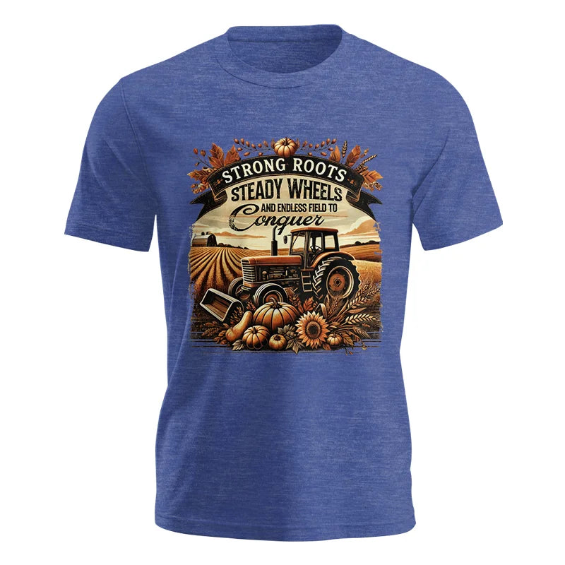 Thanksgiving Farmer Endless Fields To Conquer 2 - Unisex Jersey Short Sleeve Tee