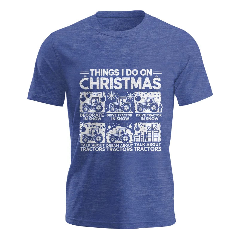 Image of Things I Do On Christmas - Unisex Jersey Short Sleeve Tee