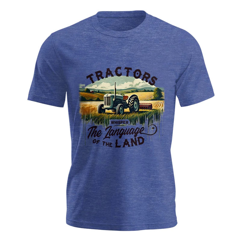 Tractors Whisper The Language Of The Land 2 - Unisex Jersey Short Sleeve Tee