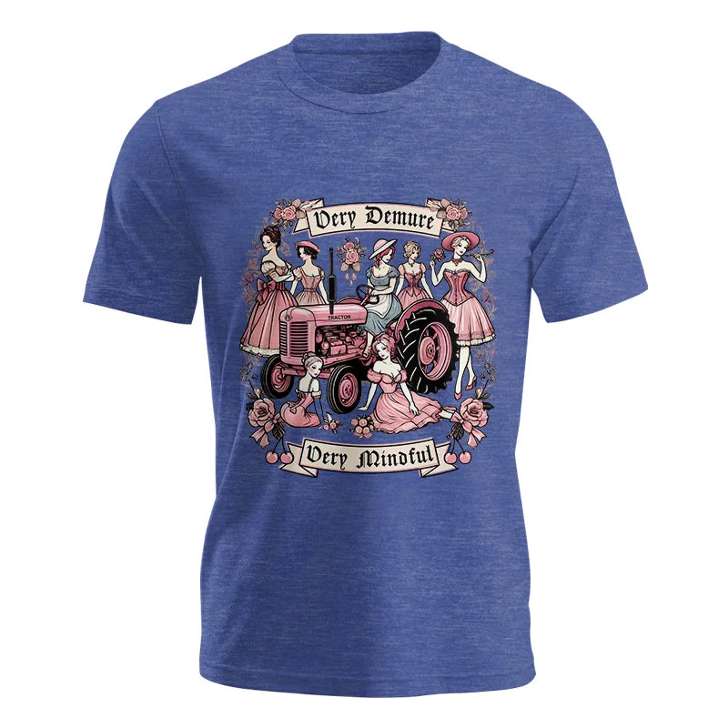 Very Demure Very Mindful Tractor - Unisex Jersey Short Sleeve Tee