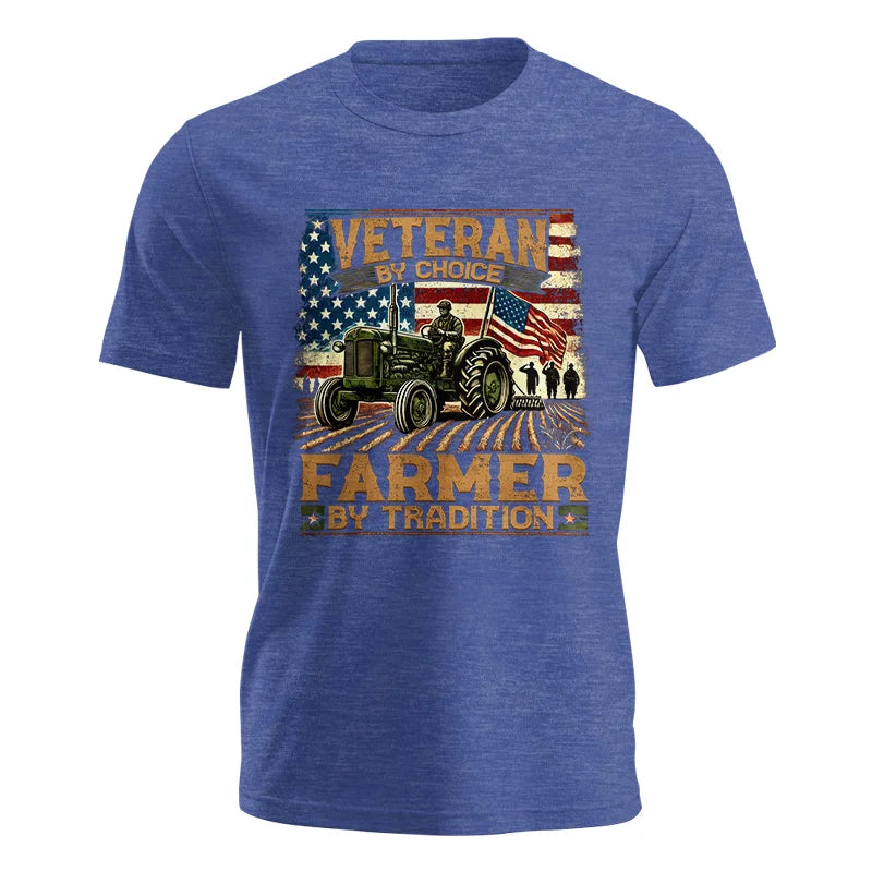 Veteran Farmer Veteran By Choice_Farmer By Tradition - Unisex Jersey Short Sleeve Tee