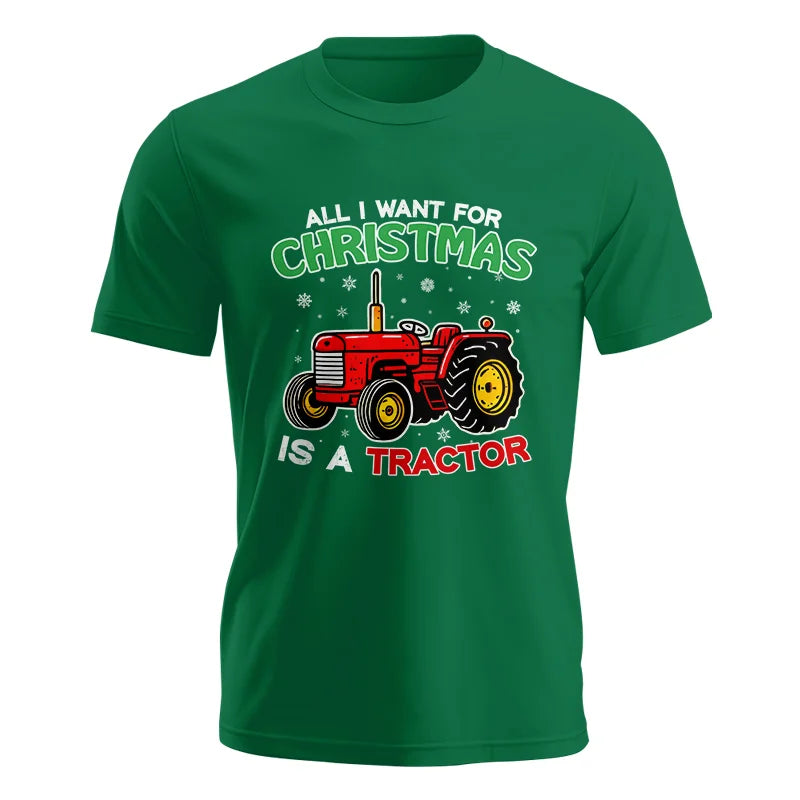 Image of All I Want For Christmas Is A Tractor - Unisex Jersey Short Sleeve Tee