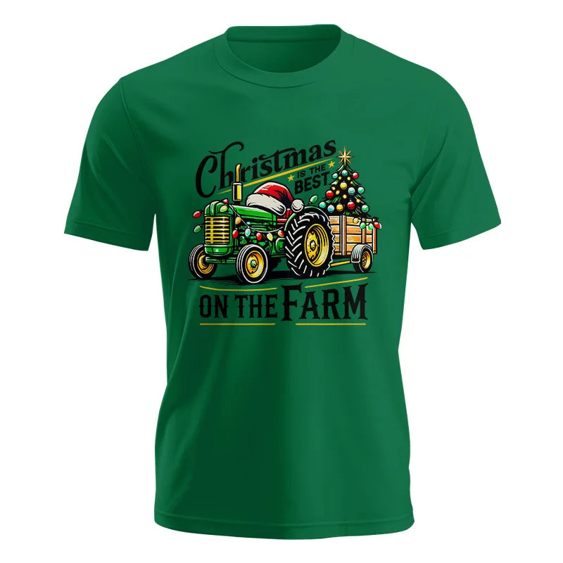 Image of Christmas Is The Best On The Farm 3 - Unisex Jersey Short Sleeve Tee