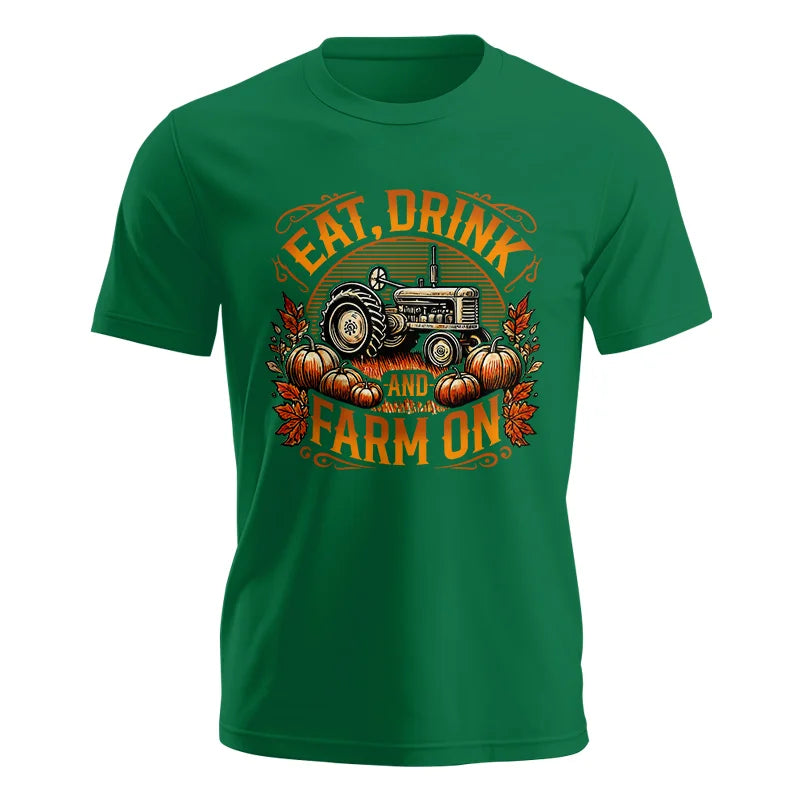 Eat Drink and Farm On 2 - Unisex Jersey Short Sleeve Tee