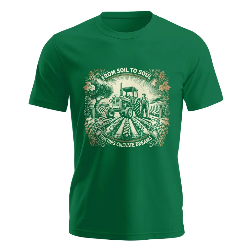 Image of From Soil To Soul_Tractors Cultivate Dreams 2 - Unisex Jersey Short Sleeve Tee