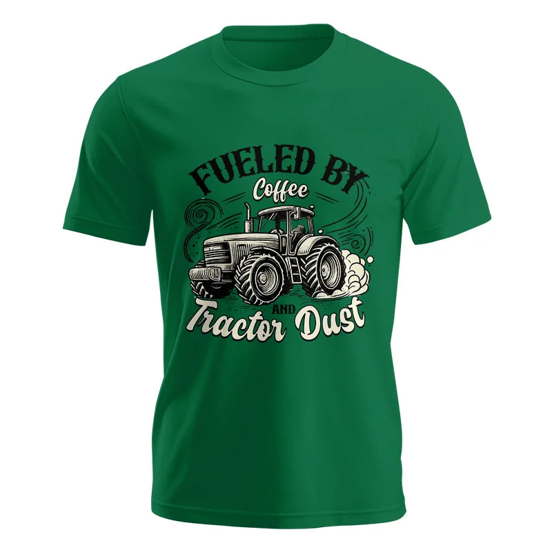 Fueled By Coffee And Tractor Dust 2 - Unisex Jersey Short Sleeve Tee