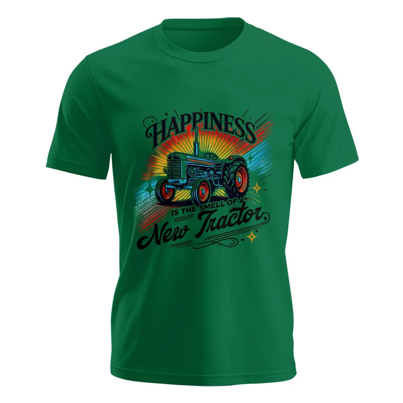 Image of Happiness Is The Smell Of A New Tractor - Unisex Jersey Short Sleeve Tee