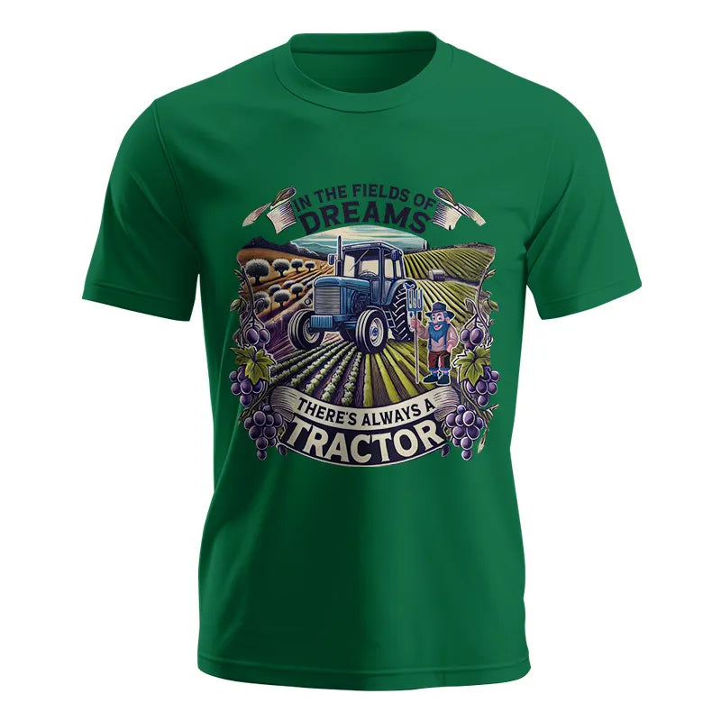 Image of In The Fields Of Dreams There's Always A Tractor 1 - Unisex Jersey Short Sleeve Tee