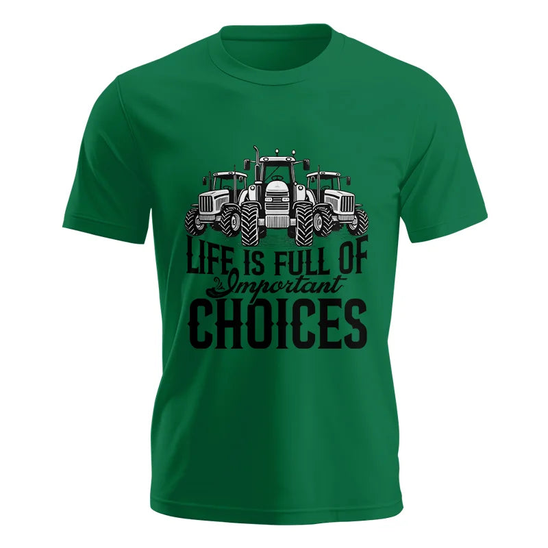 Image of Life Is Full Of Important Choices 2 - Unisex Jersey Short Sleeve Tee