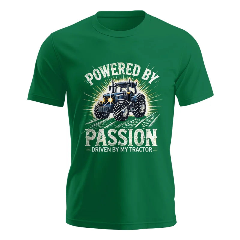 Powered By Passion Driven By My Tractor - Unisex Jersey Short Sleeve Tee