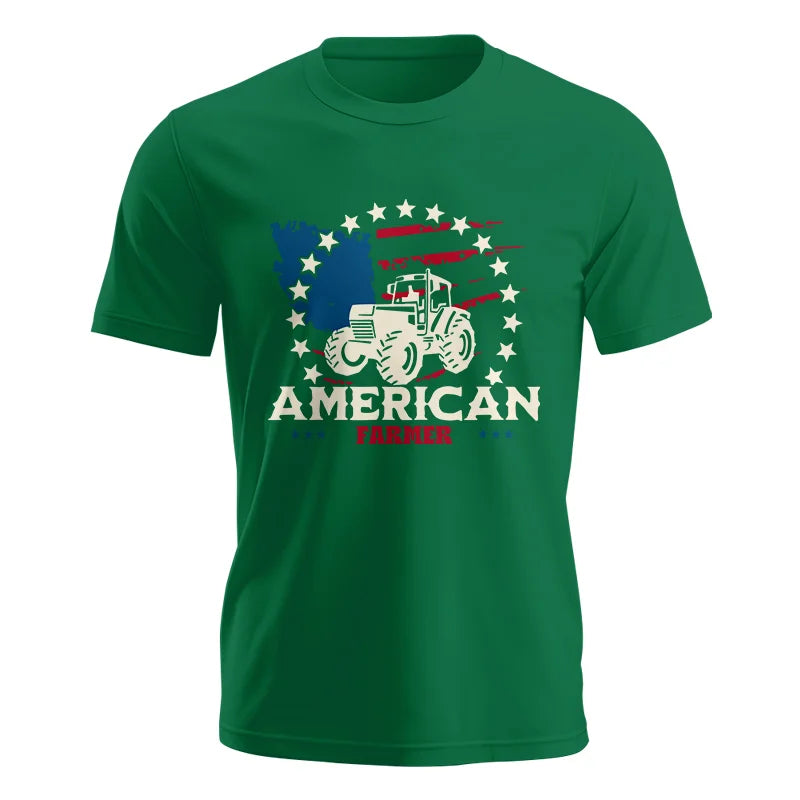 Image of Proud To Be An American Farmer Citizen Veteran - Unisex Jersey Short Sleeve Tee