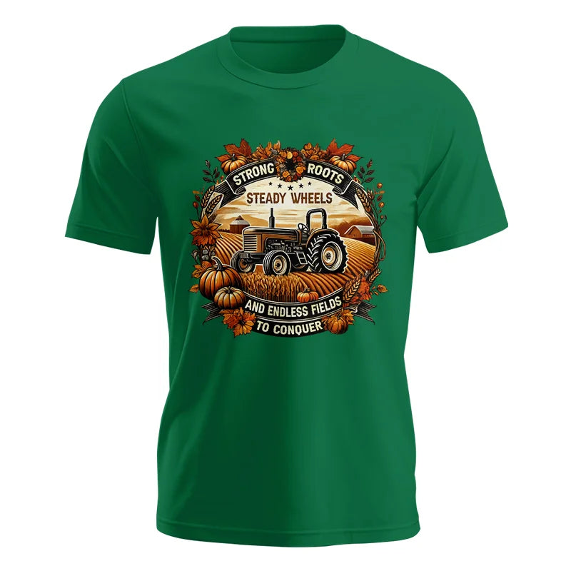 Thanksgiving Farmer Endless Fields To Conquer 1 - Unisex Jersey Short Sleeve Tee