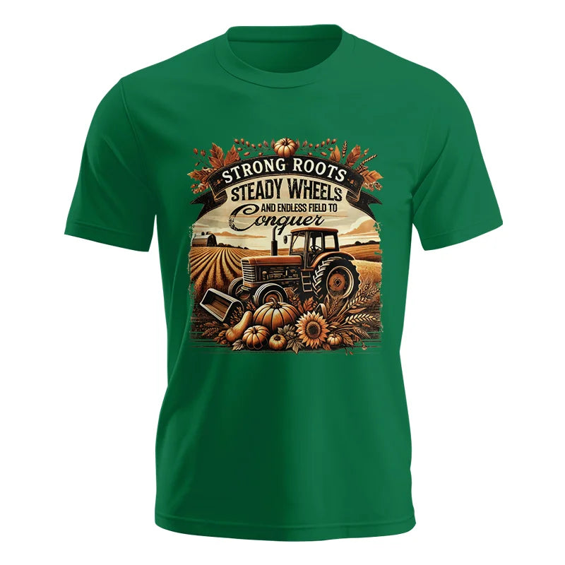 Thanksgiving Farmer Endless Fields To Conquer 2 - Unisex Jersey Short Sleeve Tee