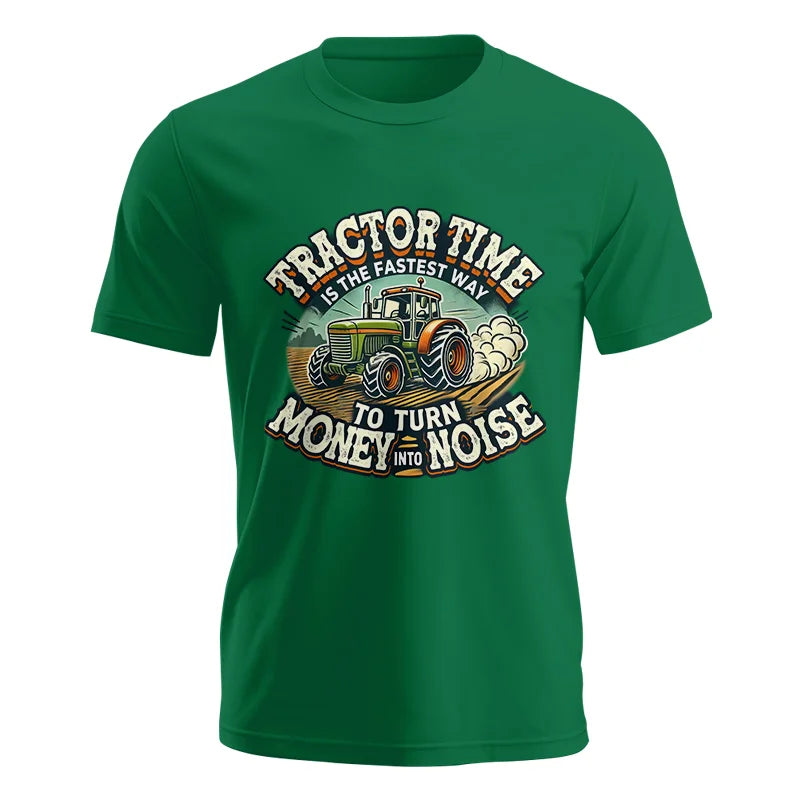 Tractor Time To Turn Money Into Noise - Unisex Jersey Short Sleeve Tee