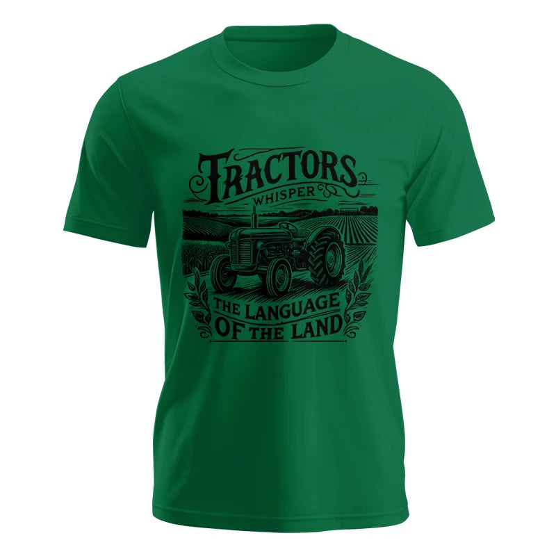 Image of Tractors Whisper The Language Of The Land 1 - Unisex Jersey Short Sleeve Tee