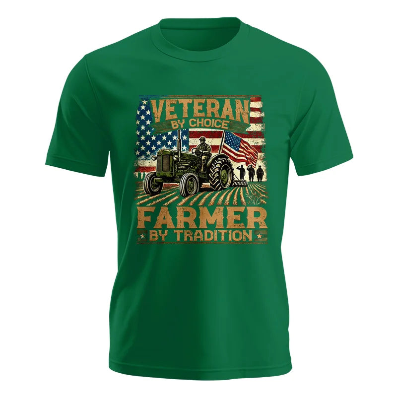 Veteran Farmer Veteran By Choice_Farmer By Tradition - Unisex Jersey Short Sleeve Tee